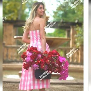 AUTHENTIC ZARA BARBIE™ THE MOVIE ©WARNER BROS. STRAPLESS DRESS ZARA pink